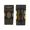 Coderas de iones de cobre, mangas de codo de nailon tejido transpirables con fibras de cobre, soportes elásticos para el codo para baloncesto, voleibol, fitness y otros deportes