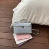 Bolso Pequeño Simple y Texturizado Estilo Coreano para Mujer, Nuevo Bolso Cruzado de Color Sólido de Moda Tendencia Primavera 2026, Bolso Pequeño Cuadrado de Hombro Único