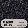 Fusion Bean MARD Série Colorida Completa Pacote de Refil de Miçangas 500g 2,6mm Feito à Mão DIY Material para Quebra-Cabeça 3D Pacote de Refil