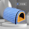 Cama para Gatos Completamente Extraíble y Lavable con Diseño de Cremallera, Hecha de Tela Oxford, Acolchado de Doble Cara, Cama para Perros Completamente Cerrada para Mascotas de Interior