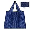 Bolsa de Compras Ecológica de Tecido Oxford Desenho Animado Japonês Bolsa de Supermercado de Ombro Único Bolsa Ecológica Dobrável Portátil de Viagem 210D