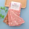 Atacado de fábrica transfronteiriço flanela coral estampada quadrada 30*30 pano de prato de cozinha toalha toalha pequena infantil em estoque