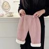 Trajes para Niñas, Ropa de Otoño e Invierno, Ropa Infantil de Terciopelo y Engrosada, Ropa de Bebé a la Moda, Sudaderas de Invierno Estilo Coreano para Niñas, Conjunto de Dos Piezas