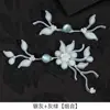 Botones de Rana Cheongsam Originales Hechos a Mano Botones de Flor de Rama de Perla de Gama Alta Botones Decorativos Hanfu Estilo Clásico Accesorios