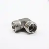 Jb6383.2 Terminal com Rosca Externa, Cotovelo em L, Hidráulico, Aço Inoxidável, Vedação Cônica de 24 Graus, Conexão para Tubo