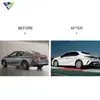 Adequado para Acessórios de Carro Camry 2018+, Kit de Carroceria Grande Estilo Kane, Para-choques Dianteiro e Traseiro Modificados com Faróis de Neblina Dianteiros Atualizados