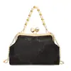 Nova Bolsa Cheongsam Estilo Chinês Bordada Bolsa Feminina Estilo Chinês Retro Portátil Bolsa Transversal Versátil Bolsa de Festa com Pérolas