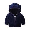 Bebê mais casaco de veludo bebê menina bebê menino roupas de inverno outono e inverno roupas infantis estilo ocidental 3 engrossado 1 ano de idade algodão-acolchoado