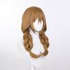 Piel de Dios Original Ye Yin Fang Nombre Lisa cos Peluca Diaria Marrón Imitación Cuero Top Estilo de Cabello Trenzado
