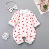 Ropa de Bebé Otoño 3-6-12 Meses Ropa de Conejo para Recién Nacidos Ropa de Salida para Bebé Cintillo para el Cabello Pelele Ropa de Gateo para Niños