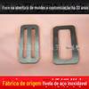 Fivela de hardware de metal aço inoxidável anel de estampagem acessórios de hardware de fivela de cinto