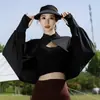 Ropa de Protección Solar de Seda de Hielo para Mujer, Nuevo Estilo de Verano, Transpirable, Capa de Protección Solar de Corte Holgado, Chal de Manga Larga para Protección UV al Aire Libre
