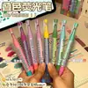Bolígrafo Marcador de Color Apilado de Doble Punta Ins Marcador de Puntos Clave para Estudiantes Set de Bolígrafos Marcadores Impermeables que No Corren para Journaling