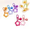 Llavero colgante de campana de pentagrama calado de colores Kit de material para abalorios hecho a mano DIY para accesorios de decoración de bolsas y orejas