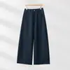 Pantalones casuales de pierna ancha de cintura alta, nueva colección otoño 2026, corte holgado, adelgazantes, pantalones largos de pierna recta, pantalones de traje, ropa para mujer estilo old money