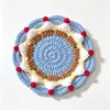 Posavasos de Ramo de Rosas Hecho a Mano Terminado Crochet de Lana Cambio de Taza Ramo de Mano Regalo Creativo Posavasos de Flor Tejida
