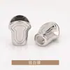 Cordón Redondo Campana Metálica con Cordón Hebilla para Extremo de Cuerda de Tubo Recto Aleación de Zinc Galvanizada Hebilla de Cola para Cuerda de Pantalón Accesorios de Ropa Jinda