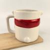 Taza de Cerámica de Dibujos Animados Coca-Cola Oso Blanco Alto Valor de Color Linda Hogar Gran Capacidad Vaso de Agua Taza de Té para Oficina