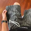 Shorts Masculinos Finos de Verão da Moda 2025 Nova Marca Tendência Design Solto Plus Size Esportivo Casual Bermuda