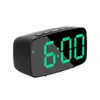 Venta Directa de Fábrica Reloj Despertador Electrónico LED Estilo Simple Reloj Doble Uso Batería y Enchufe Yida Time 0712