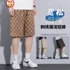 2026 Nuevos Pantalones Cortos para Hombre Estilo Americano Marca de Moda Diseño Delgado Nicho Sueltos Talla Grande Deportivos Casuales Pantalones de Cinco Puntos