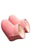 Botas de Neve para Meninas com Forro de Pelúcia, Antiderrapantes, de Cano Médio, Sapatos Macios para Crianças Pequenas, Botas Quentes, Grossas e Estilosas para Meninos