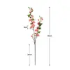 Camelia de Rama Larga Simulada Decoración Suave para el Hogar Flor de Margarita Pequeña Artificial Decoración Fresca de Mesa de Hotel Flor de Seda Venta al por Mayor y al por Menor