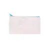 Estojo de Lápis com Zíper em Lona Personalizado Amazon, Bolsa de Maquiagem em Lona Lisa, Grande Capacidade Transfronteiriça, Bolsa de Lavar para Armazenamento Feminino