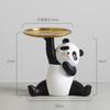 Suporte de Celular Panda Fofo para Mesa de Escritório Presente Criativo Decoração de Casa Pequenos Enfeites Resina Presente de Aniversário