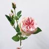 Único Big Austin 3 Rosas Flores Artificiais Flores Falsas Dia dos Namorados Flores de Casamento Fotografia de Casa Flores Decorativas