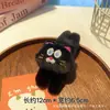 Bichinho de Pelúcia Gato Desenho Animado Broche Acessório de Bolsa Pingente Acessório de Sapato Roupa Feito à Mão