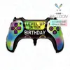 MECRLA Novo Jogo Camuflagem Rosa Controle de Console de Jogo Balões de Filme de Alumínio Mario Balões de Festa Adereços