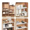 Armario Estante en Capas Organizador de Almacenamiento Tablero Gabinete Gabinete de Cocina Ropa Interior Armario Habitación Organización Estante de Almacenamiento Telescópico en Capas