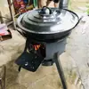 Fogão a Lenha, Fogão a Lenha Rústico, Suporte para Panela Grande, Fogão Móvel Portátil para Exterior, Fogão a Lenha Doméstico para Cozinha ao Ar Livre