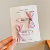 Pinza para el Cabello de Lana con Estampado de Leopardo para Otoño e Invierno para Mujer, Elegante Pinza para Flequillo Lateral, Pinza BB de Gama Alta para Pelos Sueltos, Pasador de Moda Estilo Retro