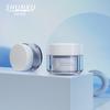 En stock, frasco de crema de pared gruesa de doble capa de 30 g, crema para el cuidado de la piel de 50 g, caja de crema para ojos, subembalada con revestimiento, botella de boca ancha, botella para mascarilla