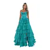 Amazon Transfronterizo Top Tubo Falda Pastel Fiesta de Graduación Vestido Largo Francés Delgado Vestido Top Tubo Europeo y Americano