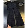 Calça xadrez com toque relaxado de outono para homens, novo estilo, retrô americano, com bom caimento, calça casual, calça de perna reta cleanfit, transfronteiriça