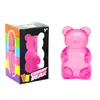 Brinquedo de maltose em formato de urso estilo Needoh para alívio de estresse e desabafo, gadget criativo para alívio de estresse infantil