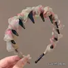 Diadema Deportiva para Hombres y Niños, Especial para Lavado de Cara y Aplicación de Mascarilla, con Dientes, Antideslizante, Diadema para Presionar el Cabello, Invisible, No Pellizca el Cabello