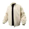 Jaqueta Transfronteiriça 2025 High Street Americana Retrô Jaqueta de Piloto Juventude Primavera e Outono Nova Marca da Moda Roupa de Trabalho