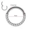 Anillo nasal multiusos, pendientes de diamantes, pendientes de aro cerrado, tachuelas para cejas, tachuelas para labios, piercing para el tabique nasal, joyería al por mayor