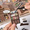 Tienda de comestibles Kasuga Modelo Nuevo Transfronterizo Kit de Casa Miniatura DIY