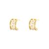 Pendientes de aro de flor hueca con sentido del diseño Pendientes elegantes, dulces y frescos Pendientes de moda versátiles Pendientes de dama celebridad de Internet