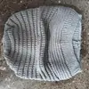 Gorro Quente de Tricô para Outono e Inverno, Gorro de Lã Tricotada, Gorro Quente para Uso Externo, Gorro Quente Versátil de Tricô