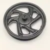 Llanta de Cubo de Rueda Delantera para Vehículo Eléctrico, Modelo Eléctrico Simple, Llanta de Acero Delantera de 14 Pulgadas, Llanta de Acero al Vacío, Llanta de Cubo de Rueda Delantera, Llanta Delantera para Scooter Eléctrico