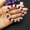 Pulsera de cristal esmerilado que no se decolora pulsera artificial de alta imitación regalos para actividades pulsera étnica venta al por mayor fabricantes