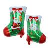 Globos de Navidad Árbol de Navidad Muñeco de Nieve Navideño Mini Árbol de Navidad Globos para Diseño de Fiesta Navideña