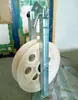 Puxador de Cabo Três em Um de Alta Qualidade com Diâmetro Grande, Roda de Nylon Resistente ao Desgaste e Canaleta para Cabo de Aço para Pendurar e Sentar