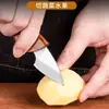 Venta directa del fabricante: Cuchillo de Fruta de Madera Afilado de Bolsillo Mini de Moda, Gadget Portátil para Exteriores y Hogar
